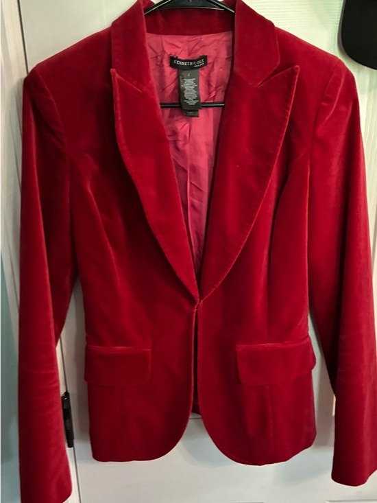 Kenneth Cole Reaction Jackets & Blazers - Kenneth Cole Reaction Red Women's Jacket